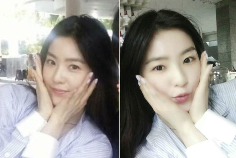 すっぴんのアイリン(Red Velvet)、バリ島で気さくに写真に応じる