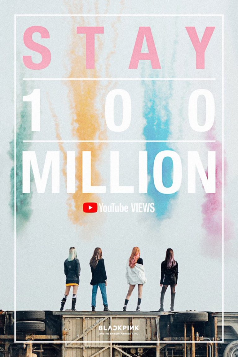 BlackPinkの”Stay”、再生回数が1億回突破