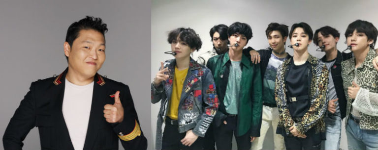PSY – 防弾少年団(BTS)のビルボードの記録を祝福