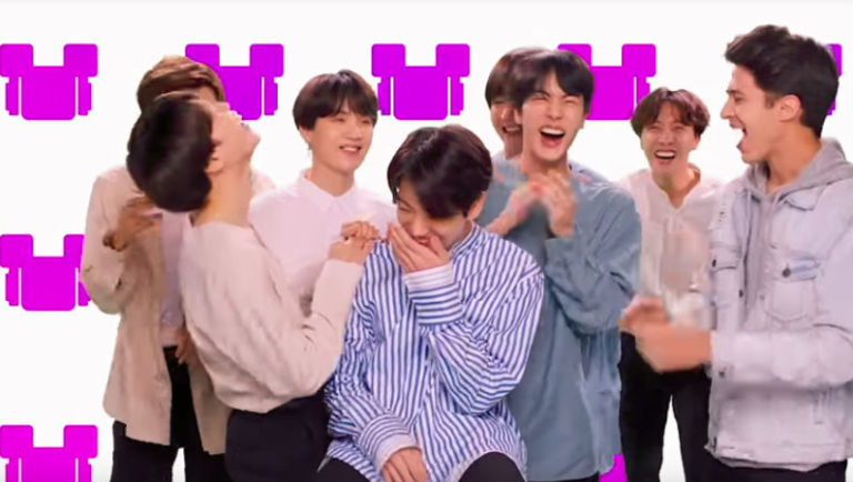防弾少年団(BTS)、ラジオ・ディズニーの”笑顔我慢”にチャレンジ！