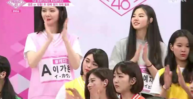 [Produce48 EP.3] 千葉恵里, 浅井七海, カン・ヘウォンが涙 - "Boombayah"グループバトル相手に指名され - デバク