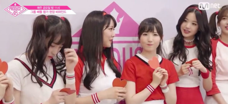 [Produce48] グループ・バトルのビハインド映像公開