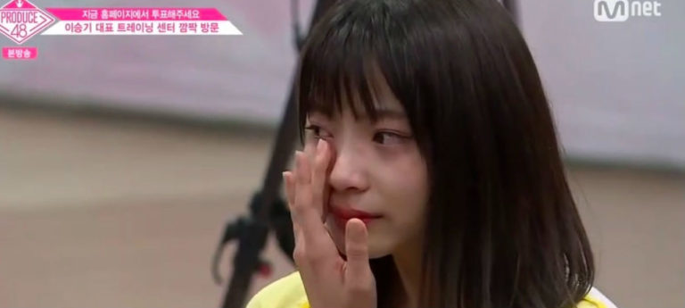 [Produce48 EP.9] 後藤萌咲、イ・スンギに悩みを吐露「見失って寝られない時がある」