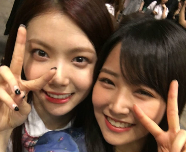 [Produce48] 白間美瑠、イ・カウンとの写真を投稿 -「大好き」