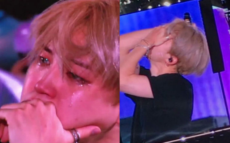 BTSのジミン、感涙 – 米NYシティ・フィールド公演エンディングで