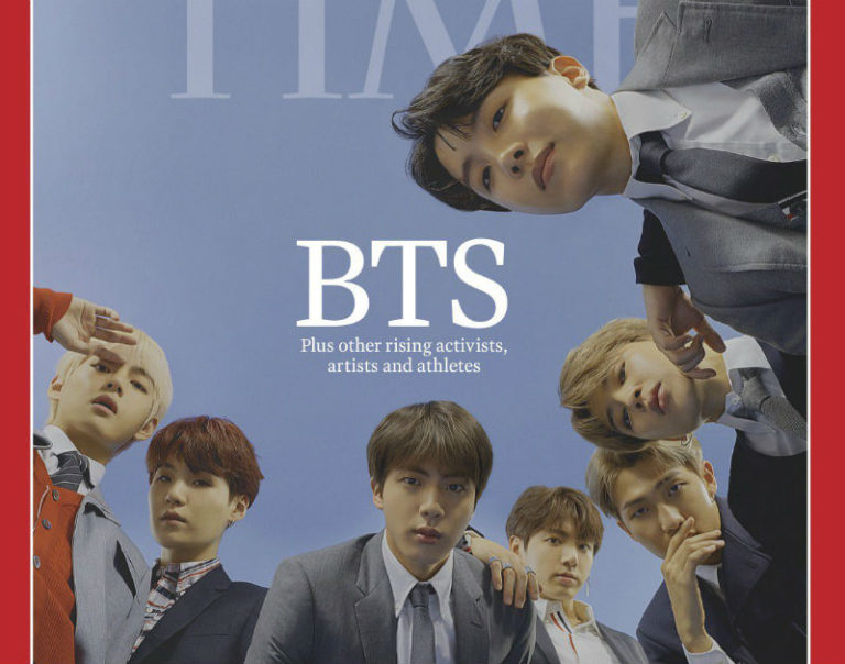 BTS(防弾少年団)、”タイム誌グローバル版”の表紙を飾る