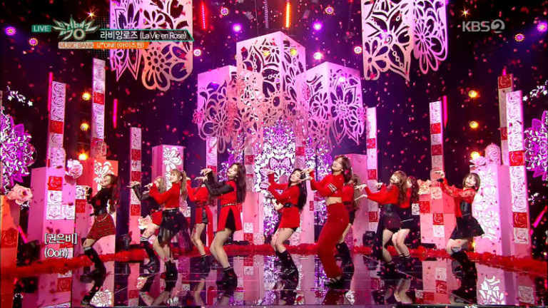 IZOne(アイズワン)、地上波の音楽番組に初登場！KBS2「ミュージックバンク」