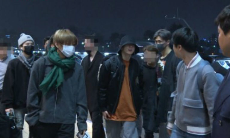 BTS(防弾少年団)、ドームツアーのため日本へ出国