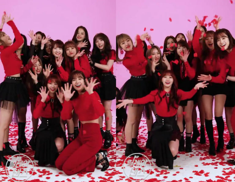 IZOne(アイズワン)、M2リレーダンスに初登場！”La Vie en Rose”を披露