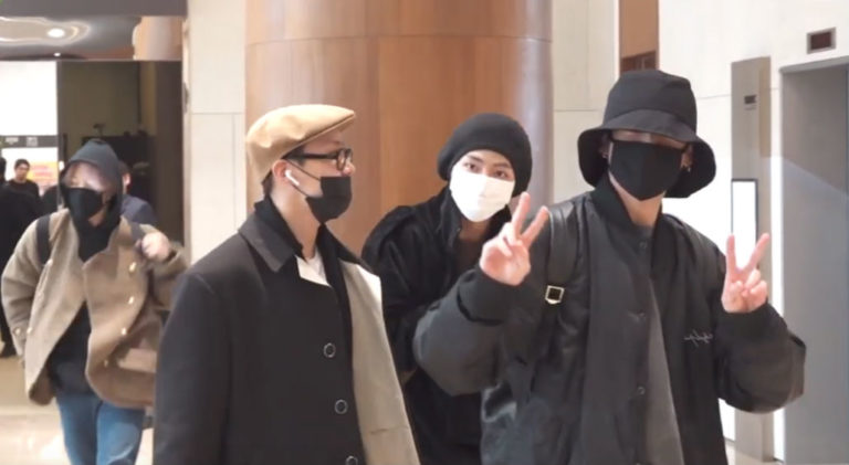 BTS、シンガポール公演を終え韓国に帰国(1/20)