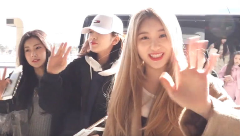 IZOne(アイズワン)、日本に向けて出国(1/16)