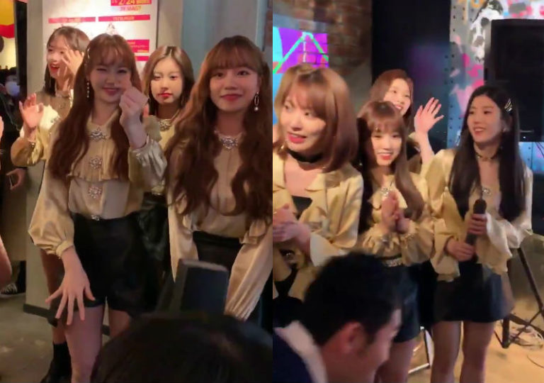 IZONE、渋谷109ポップアップ店&コラボカフェを訪問