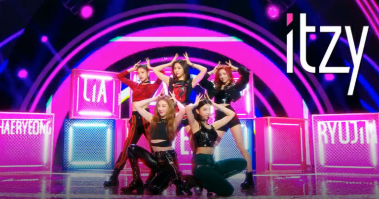 ITZY、「音楽中心」初登場！デビュー曲”Dalla Dalla”披露