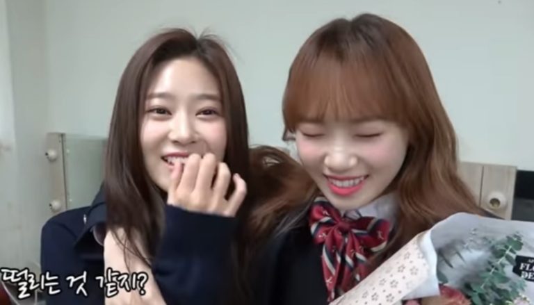 IZOneのチェウォン出席、ハンリム高卒業式ビハインド映像公開