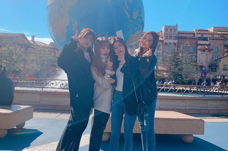 IZOneウォニョン, ユジン, カンちゃん, イェナ – 東京ディズニーシーを訪れる