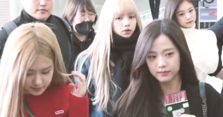 BlackPink、米LAに向けて出国(2/7)