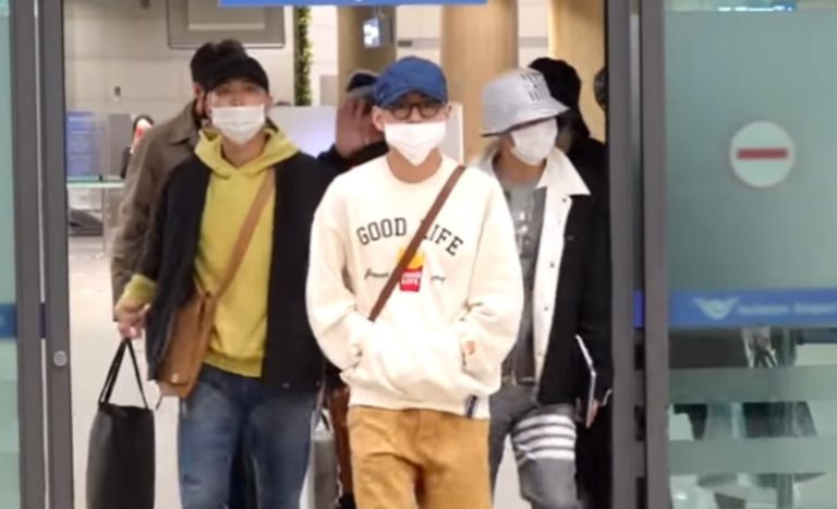 BTS(防弾少年団)、香港公演を終え帰国(3/25)