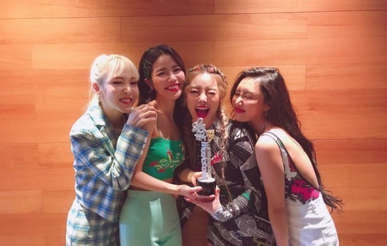 Mamamoo、”Gogobebe”で6冠達成！3/30「音楽中心」