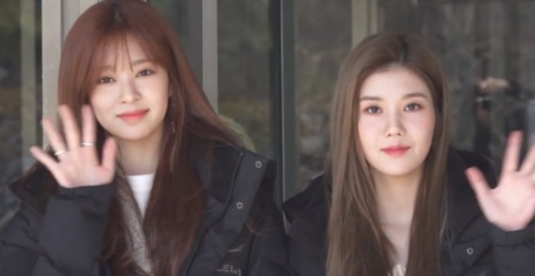 IZOneミンジュ&ウンビ、KBS2「アンニョンハセヨ」収録に出勤