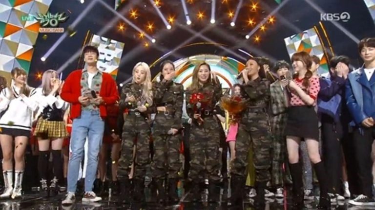 Mamamoo、”Gogobebe”で5冠達成！3/29「ミュージックバンク」