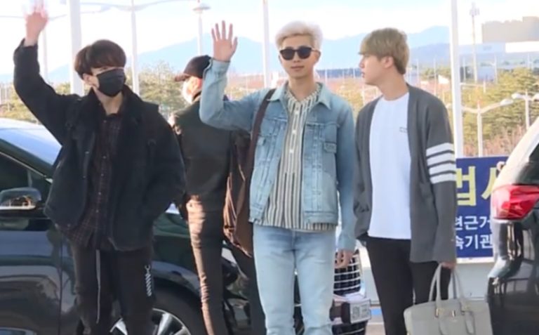 BTS(防弾少年団)、米NYに向け出国(4/10) – SNL出演へ