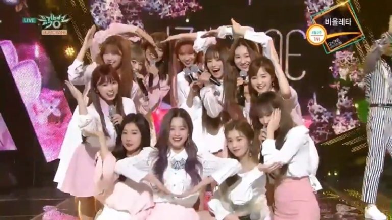 IZOne(アイズワン)、”Violeta”で4冠達成！4/12「ミュージックバンク」