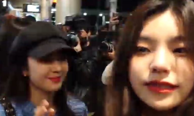 ITZY、日本から韓国に帰国 – TWICEの東京ドーム公演を鑑賞