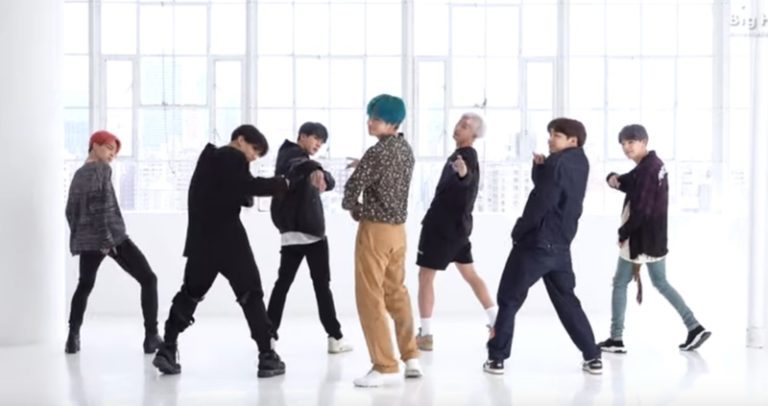 BTS(防弾少年団)、”Boy With Luv”ダンス練習映像公開
