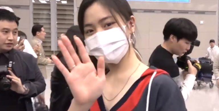 ITZY、米NYから韓国に帰国(5/12)