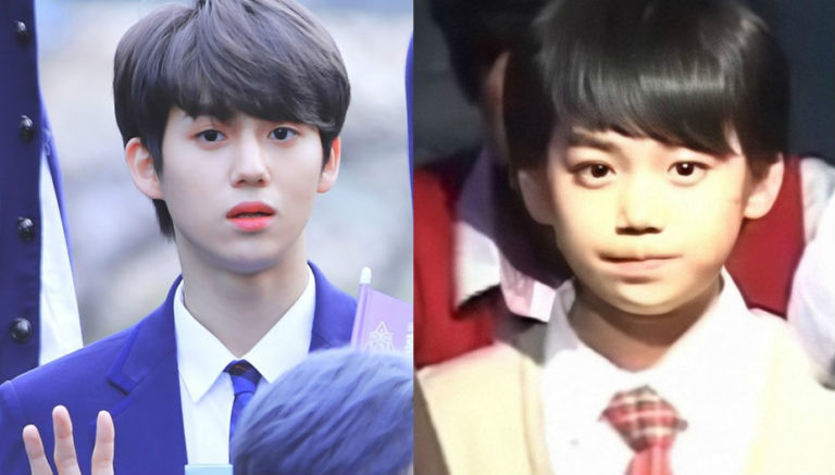 [ProduceX101] ファン・ユンソン(ウリム)、子供の頃の写真公開