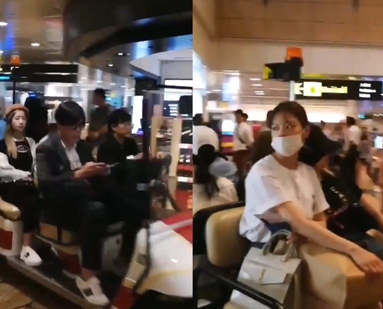 TWICE、シンガポールに到着