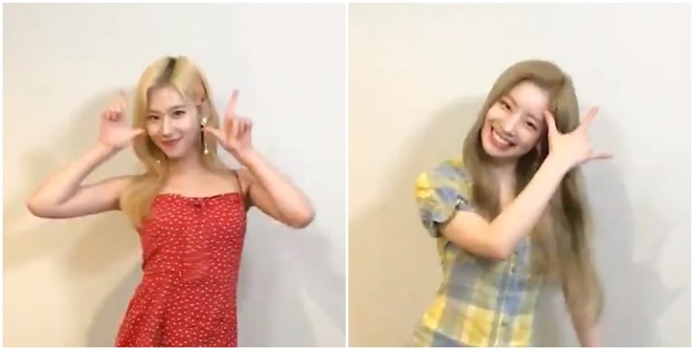 TWICE x シブヤノオト、サナ&ダヒョンのダンスクイズ動画公開