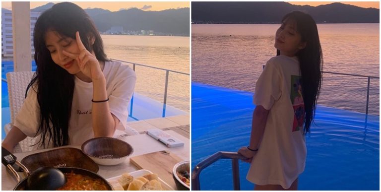 TWICEモモ、秋夕(?)休暇の写真公開