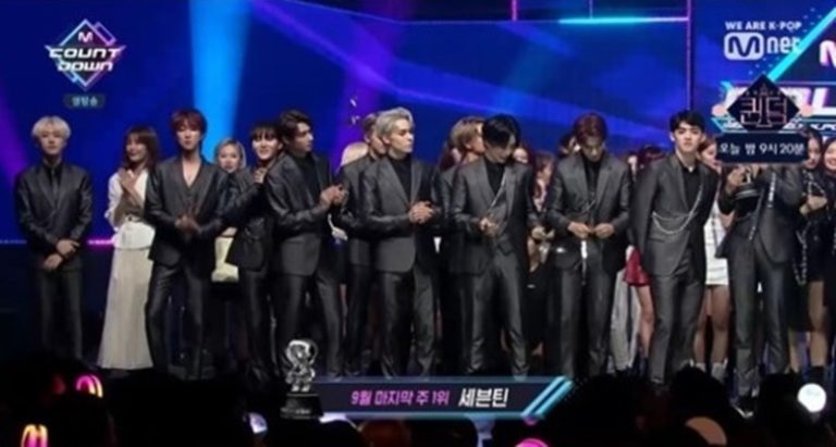 Seventeen、”毒:Fear”初1位獲得！9/26「Mカ」