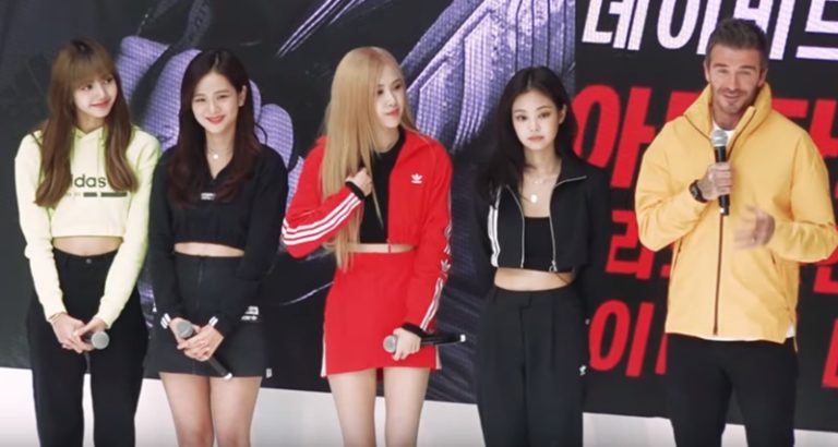blackpink,ベッカム