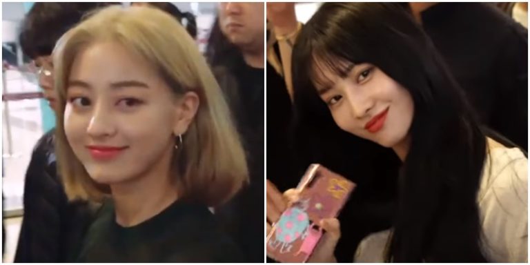 twiceモモ,ジヒョ