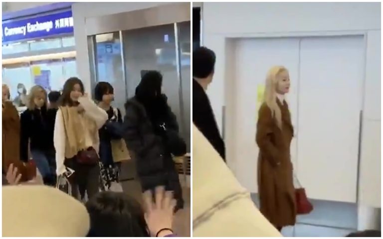 TWICE、羽田空港に到着 – 「紅白」出演へ