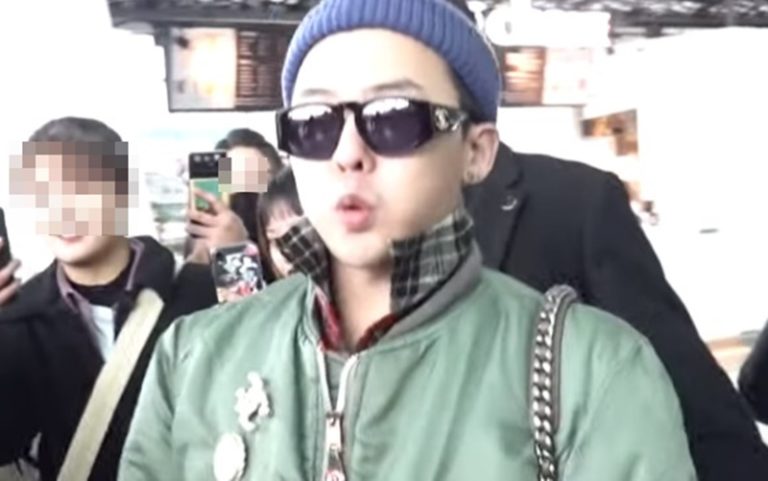 ビッグバンG-Dragon、パリへ出国(1/17)