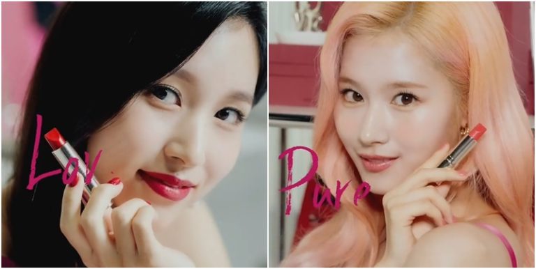 TWICE x エスティ・ローダー、Loveリップスティック新CM映像公開
