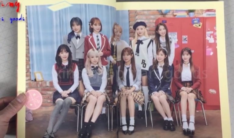 IZOne、フォトブック”Secret Diary”開封動画公開