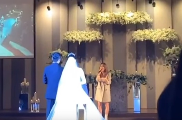 元aoaチョア 結婚式の歌唱動画公開 デバク