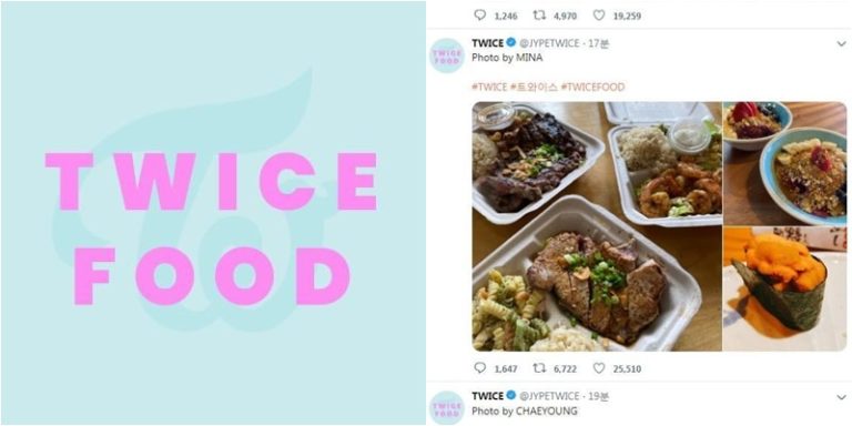 TWICE、プロフ写真が「TWICE Food」に…エイプリルフールに”食べ物写真”大量公開