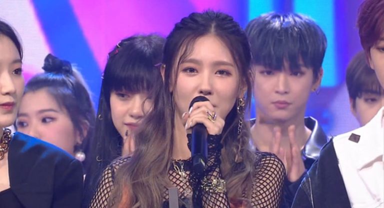 (G)I-DLE、”Oh My God”4冠達成！4/19「人気歌謡」