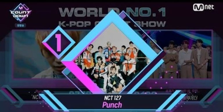 NCT127、”Punch”1冠達成！5/28「Mカ」