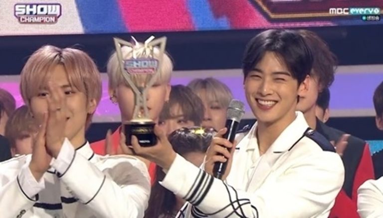 Astro、”Knock”初1位獲得！5/13「ショーチャンピオン」