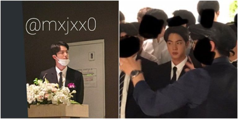 BTSジン、結婚式で司会姿 目撃 – 写真公開(6/20)