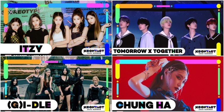 「Kcon:Tact 2020 Summer」3次ラインナップ – ITZY, TXT, (G)I-DLE,チョンハ….
