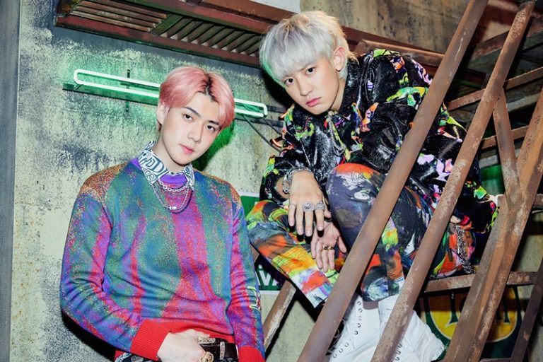 EXO-SC セフン チャニョル 直筆サイン入り ポラロイド チェキ K-POP・アジア