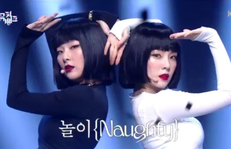 RedVelvetアイリン&スルギ – “Naughty”のステージ初披露