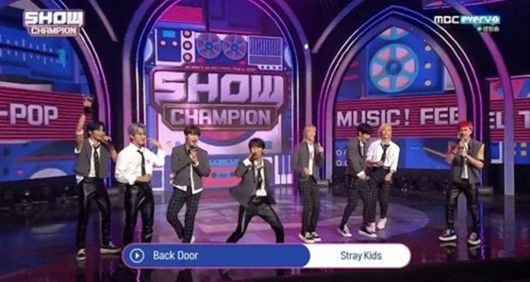 Stray Kids、”Back Door”1冠達成！9/23「ショーチャン」